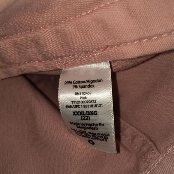 Time And Tru Women's Pink Denim Jacket - Picture 4 of 6